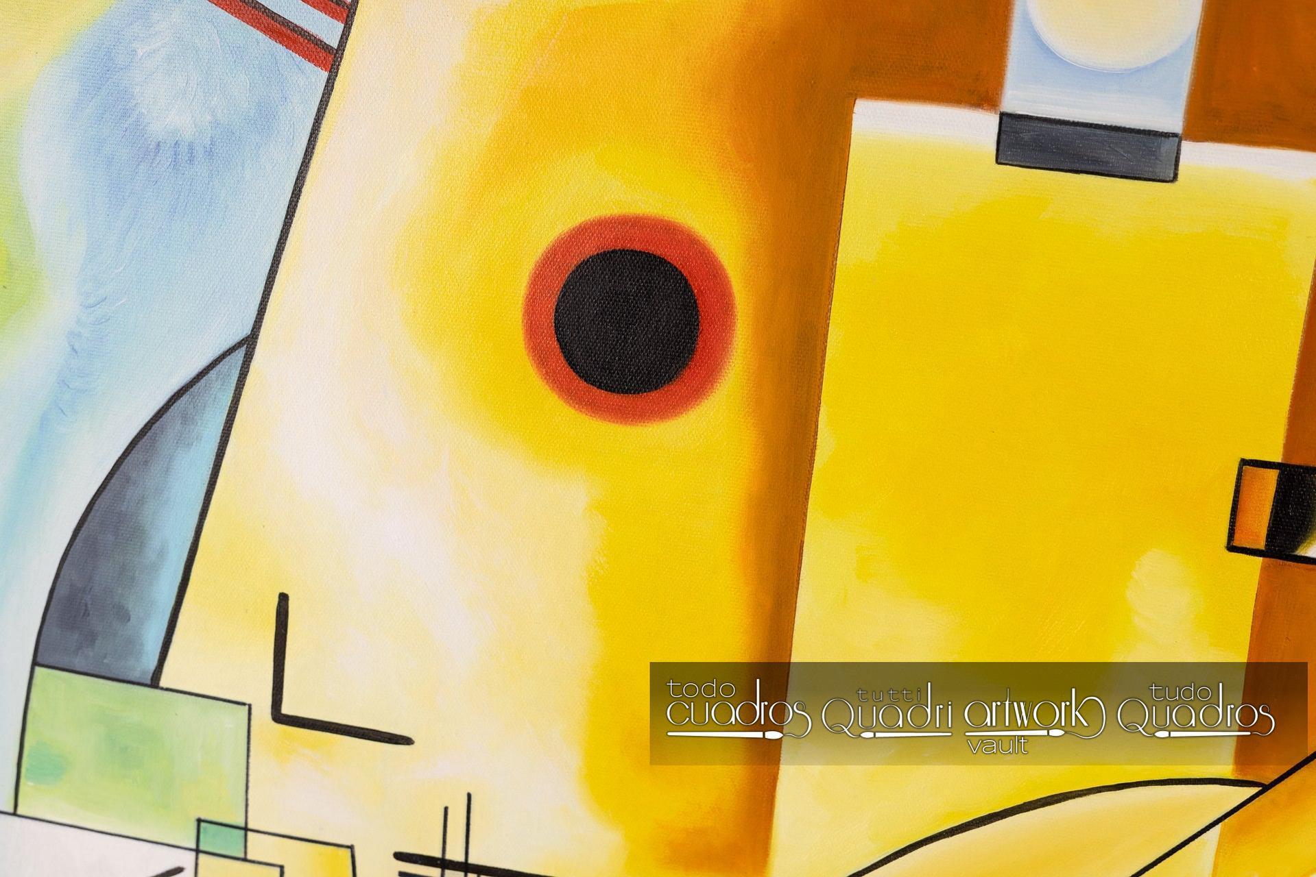 Amarillo, rojo y azul, Kandinsky