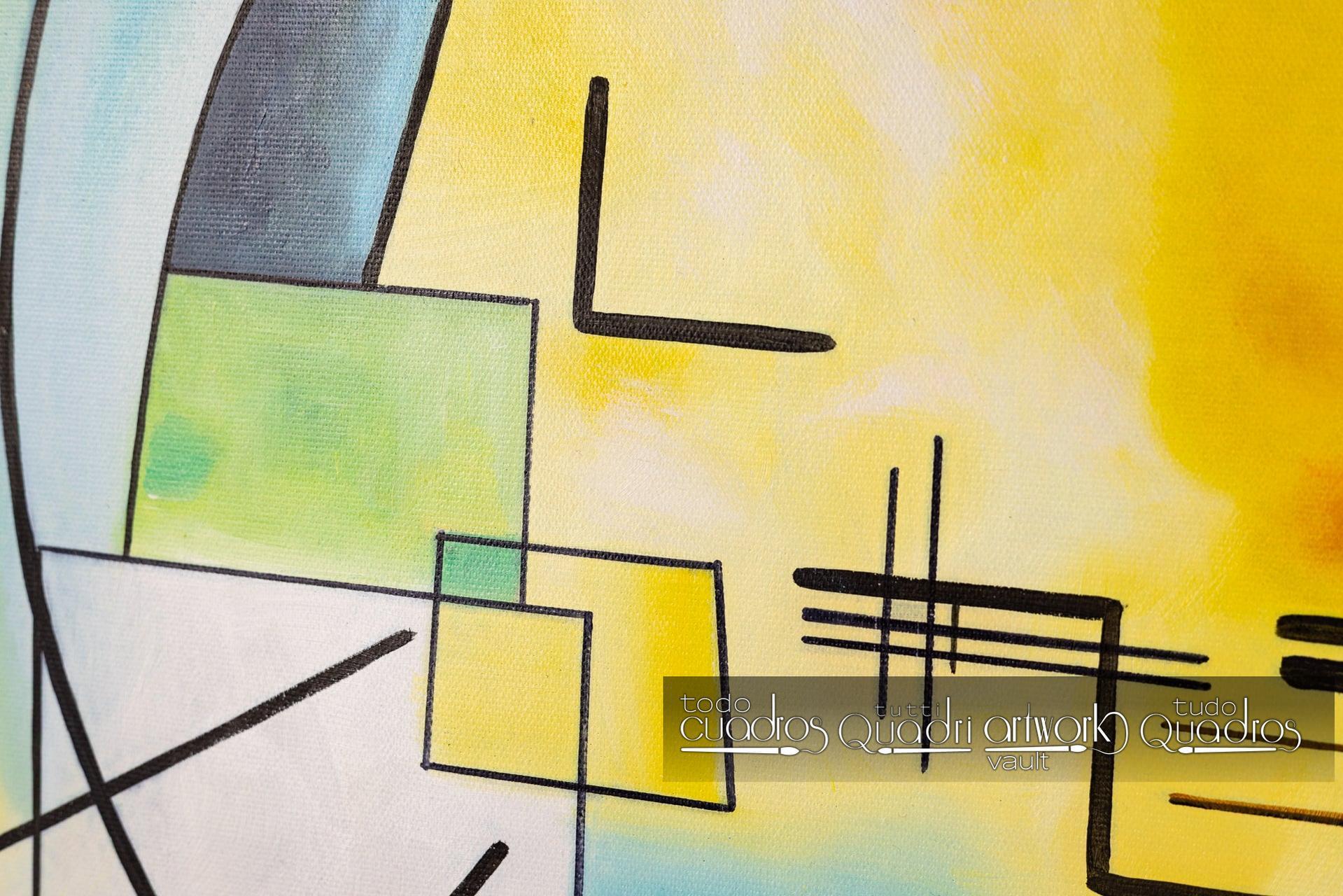 Amarillo, rojo y azul, Kandinsky