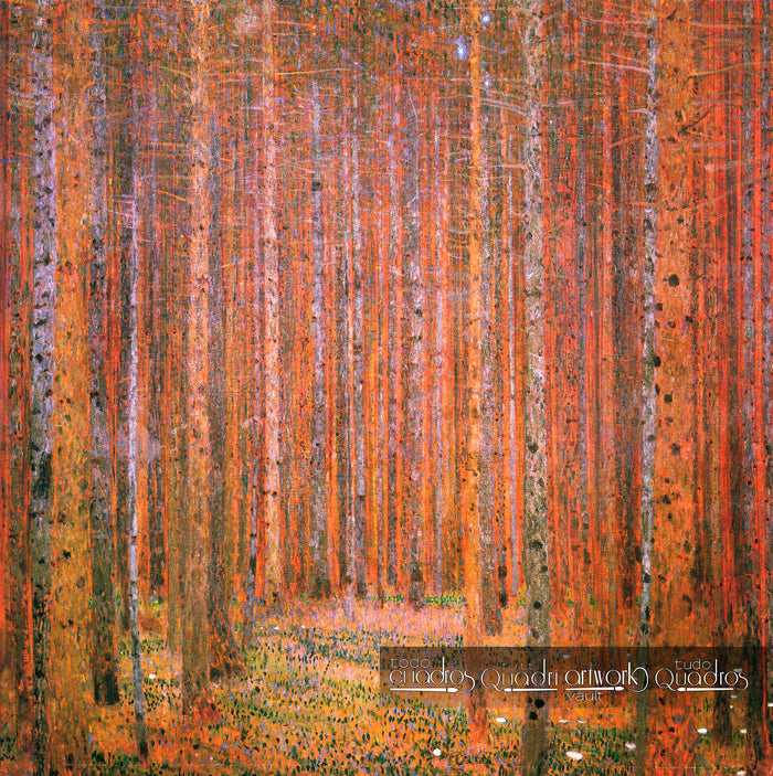 Bosque de pinos, Klimt