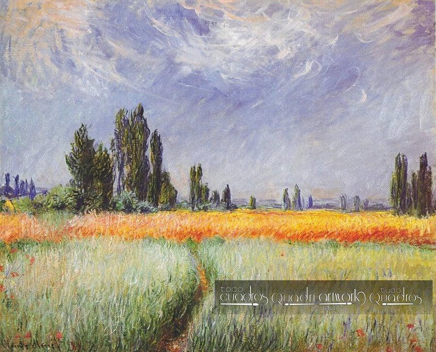 Campo de trigo, Monet