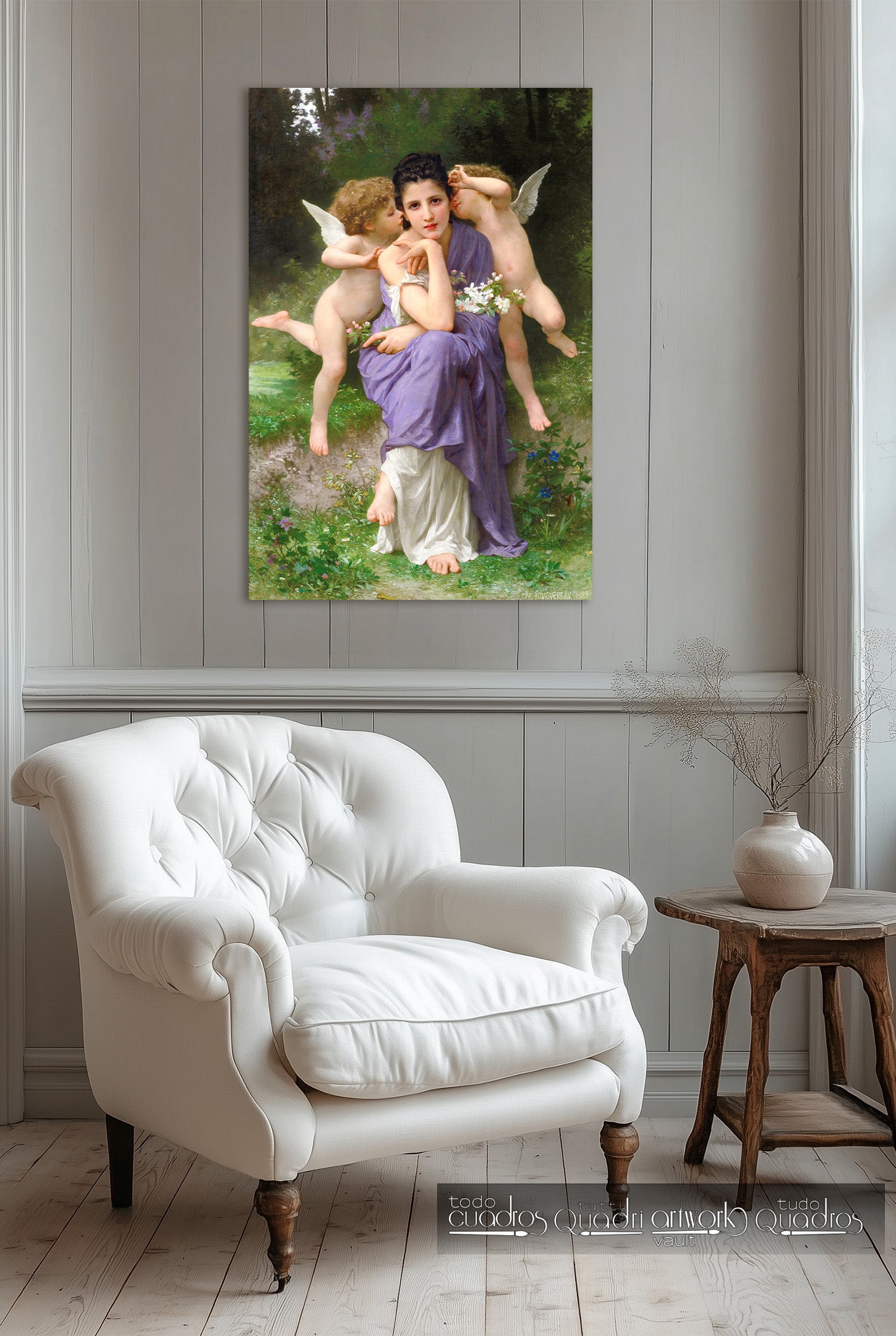 Canciones de primavera, Bouguereau