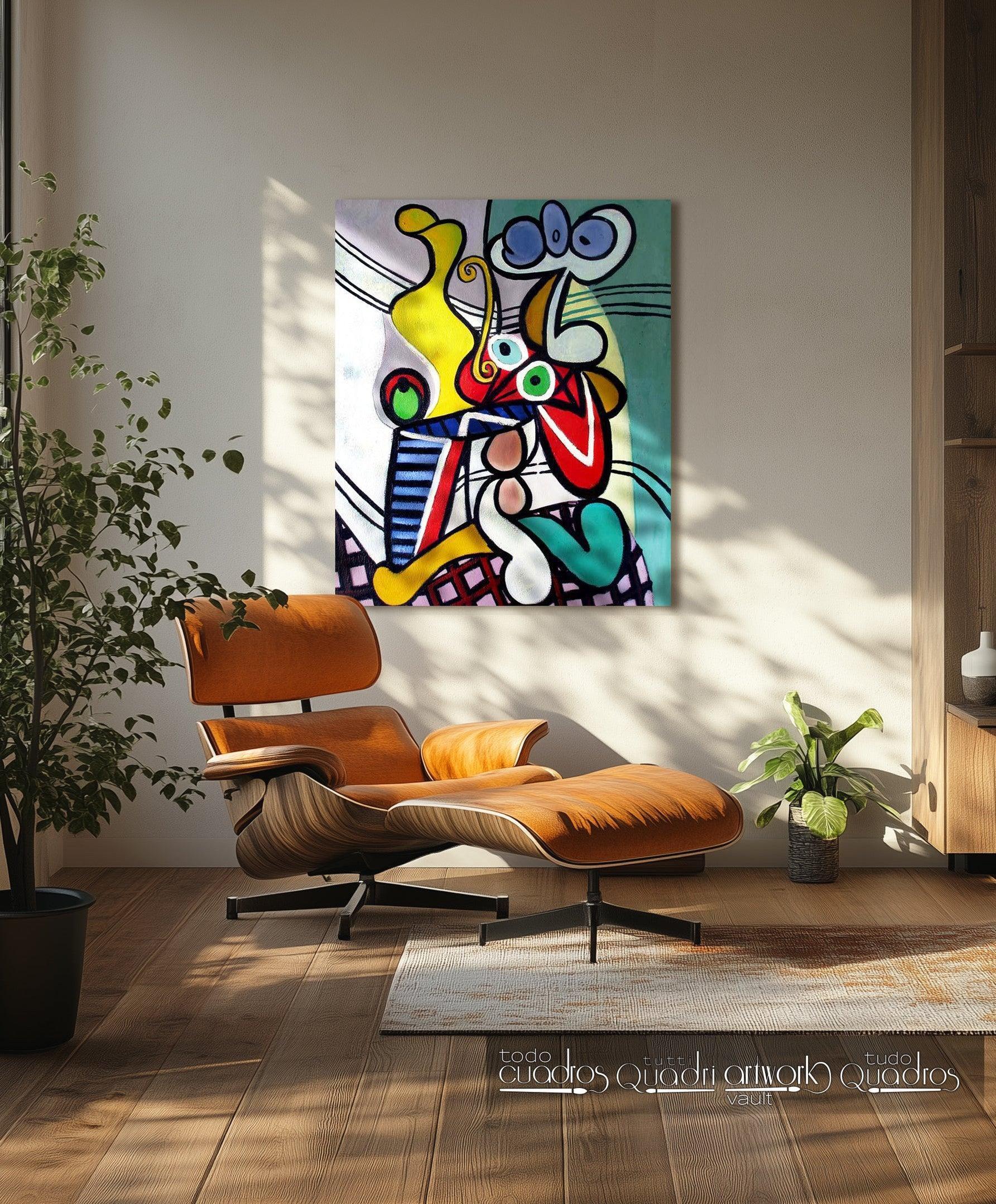 Desnudo y naturaleza muerta, Picasso