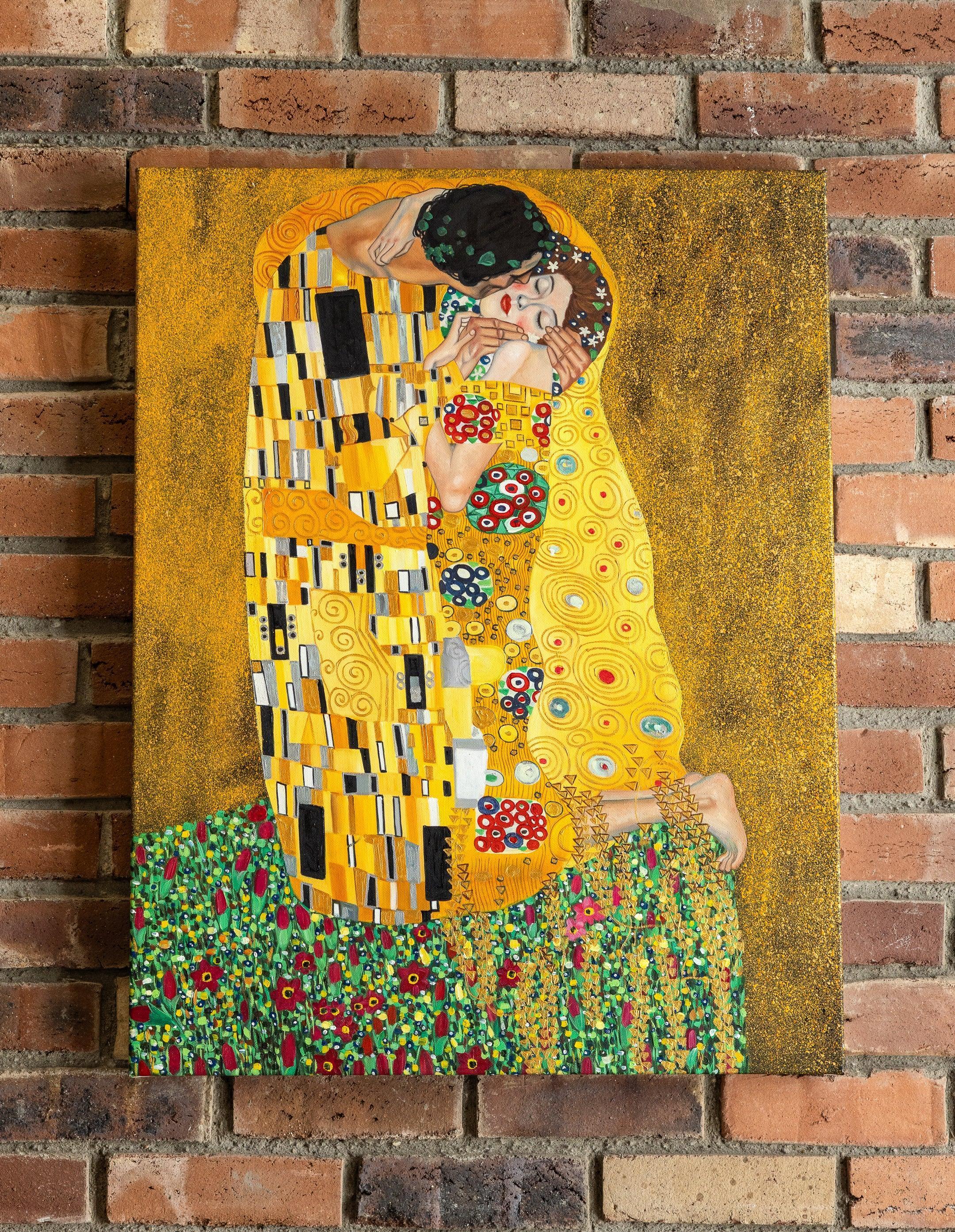 El beso, Klimt