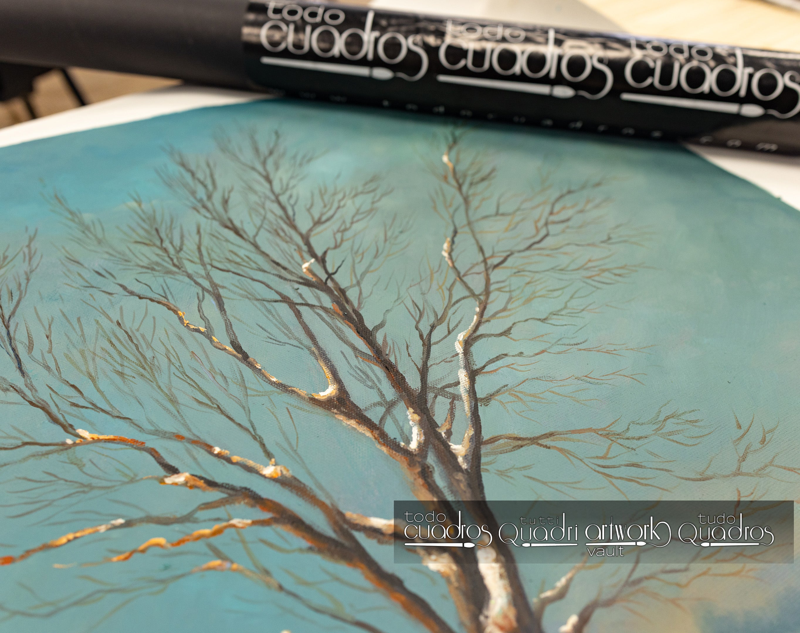 Donde termina el camino, estilo Hopper