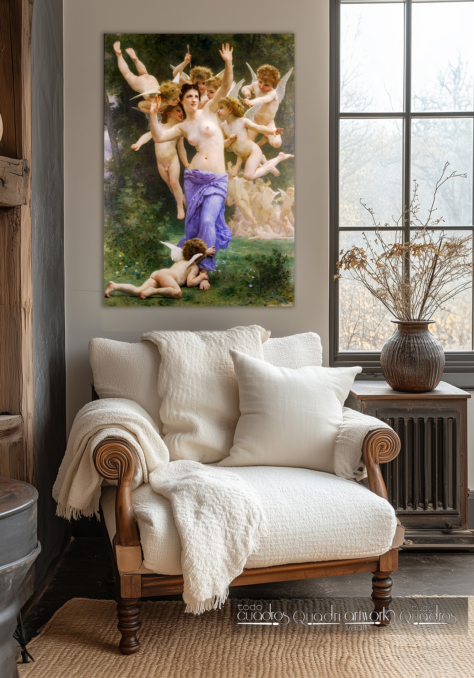 La invasión, Bouguereau