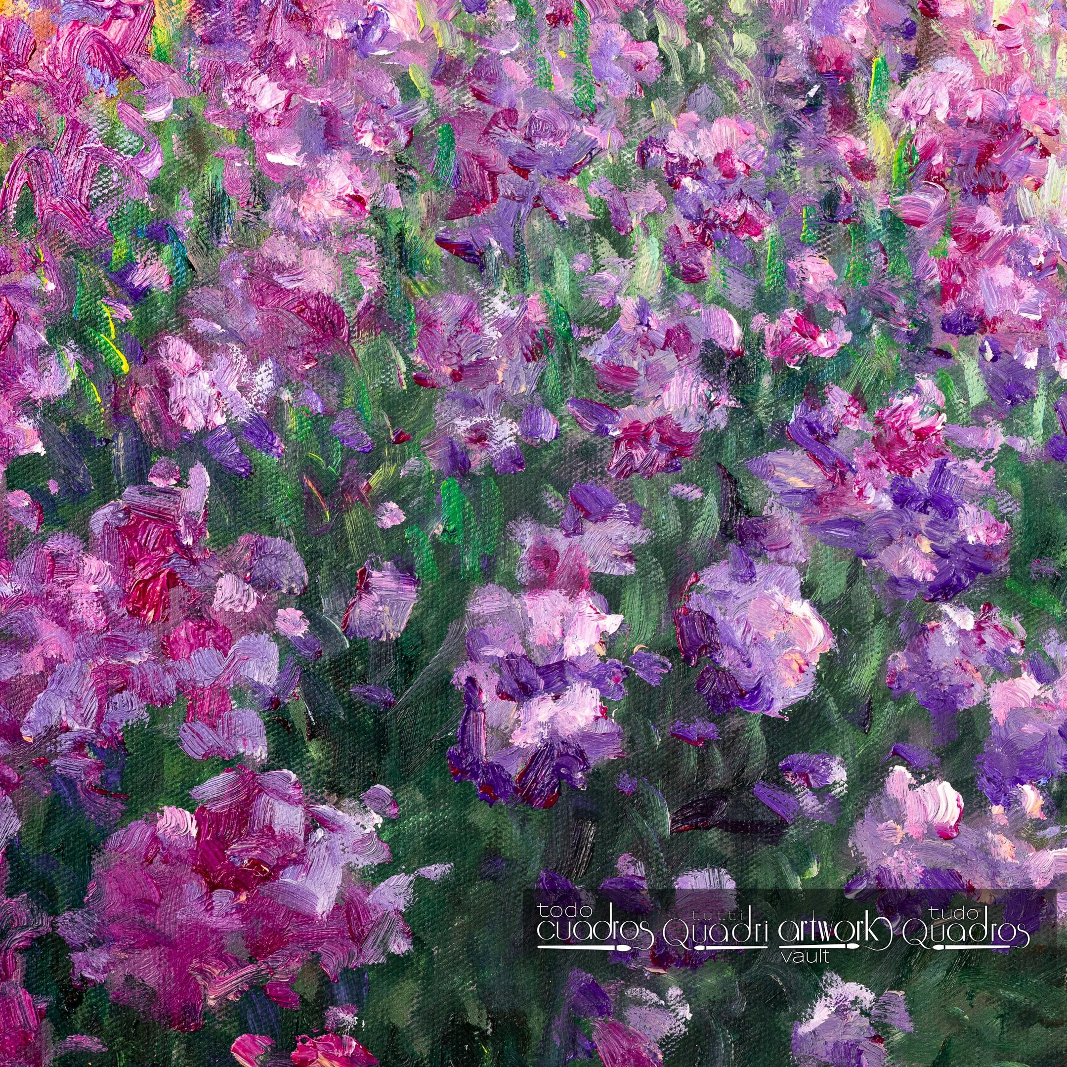 El jardín del artista en Giverny, Monet