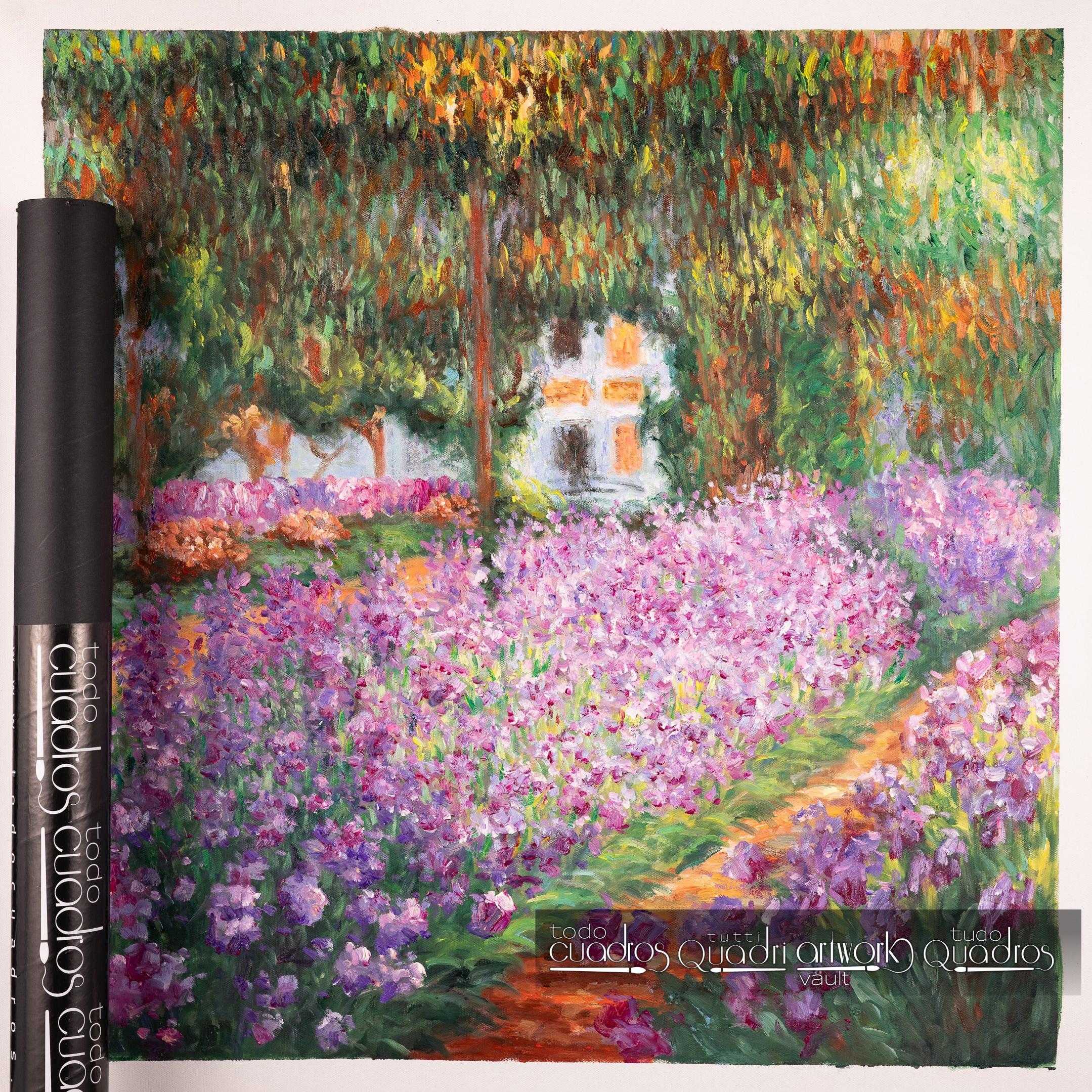El jardín del artista en Giverny, Monet