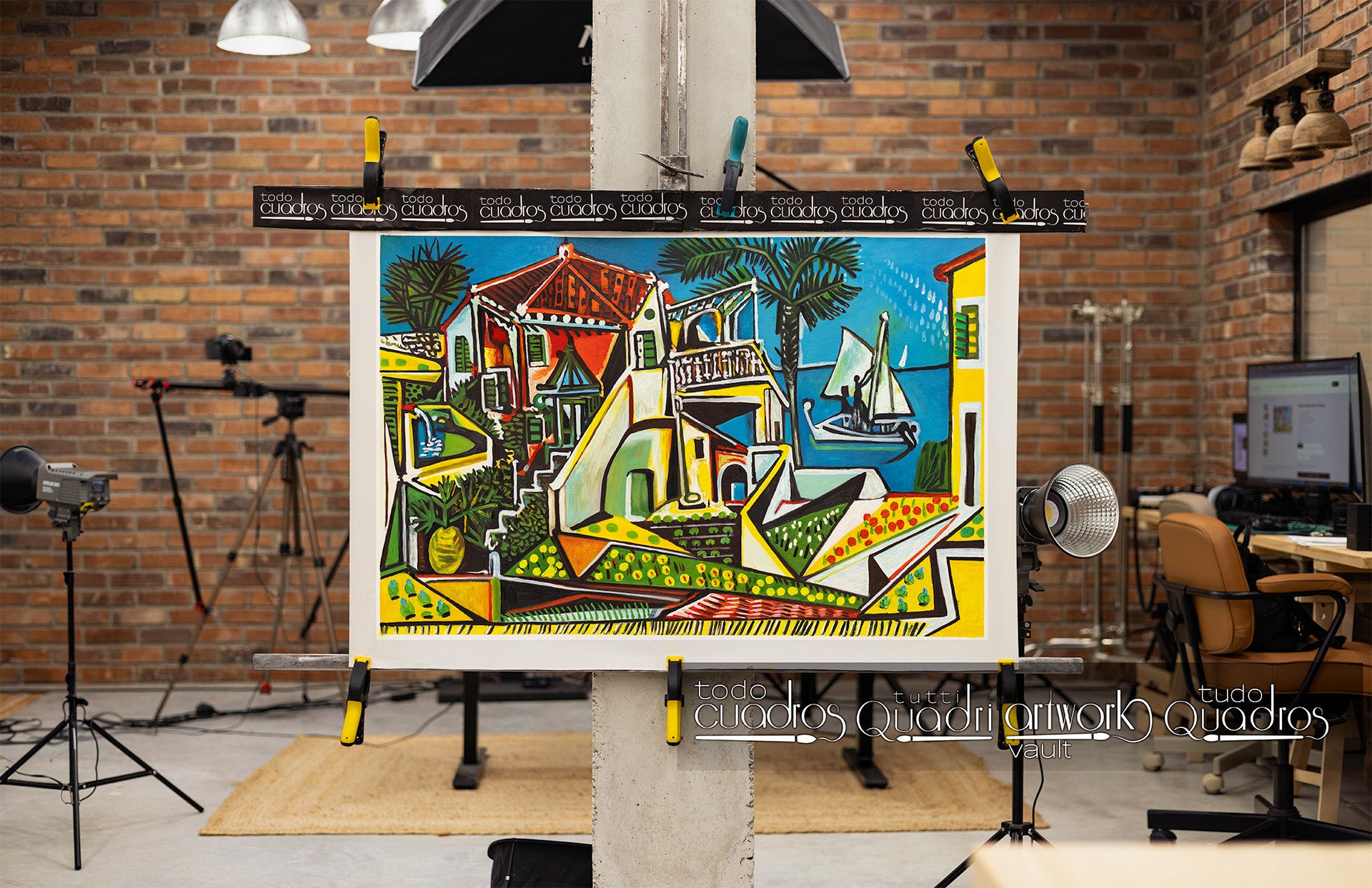 Paisaje mediterráneo, Picasso