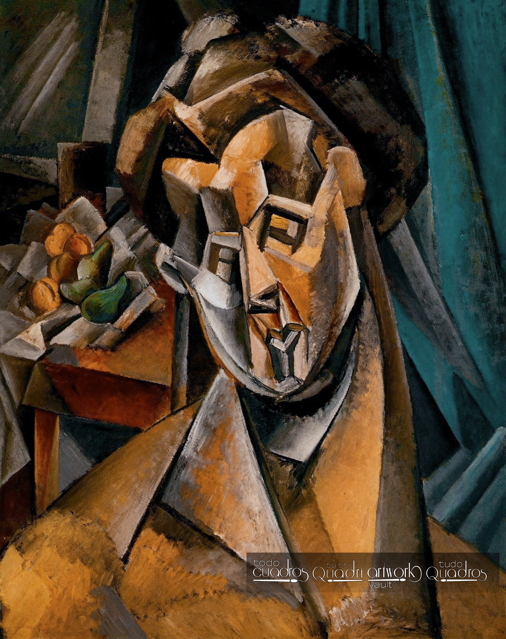 Mujer con peras, Picasso
