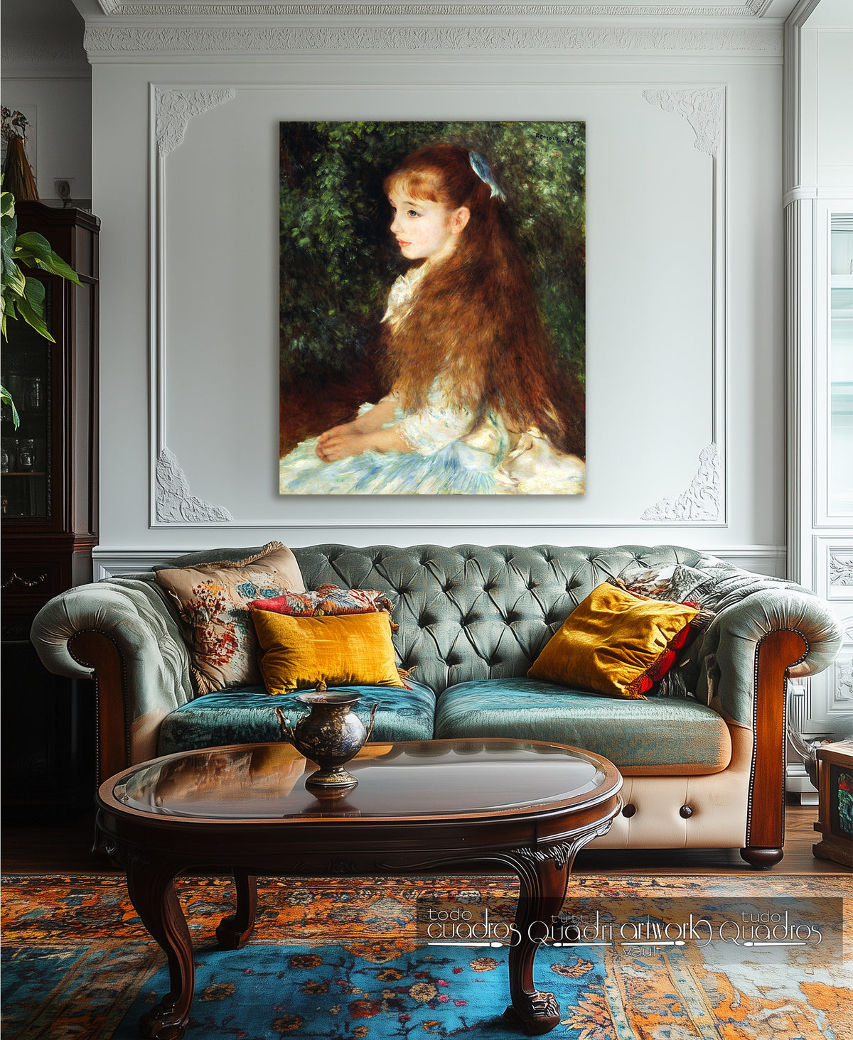 Retrato de Irene Cahen, Renoir