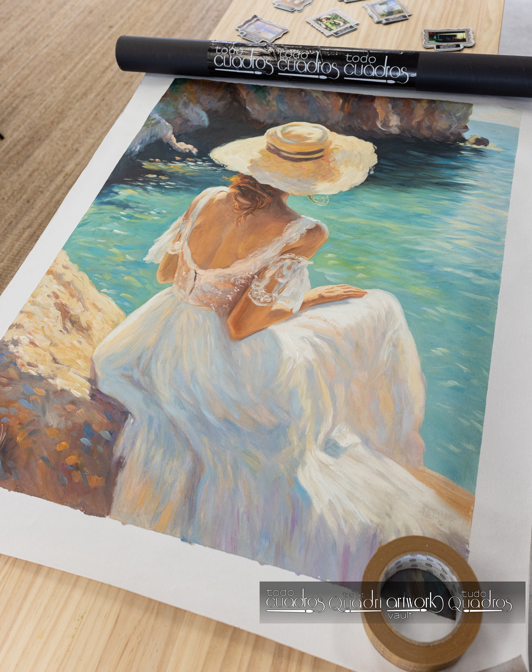 Brisa de encaje, estilo Sorolla