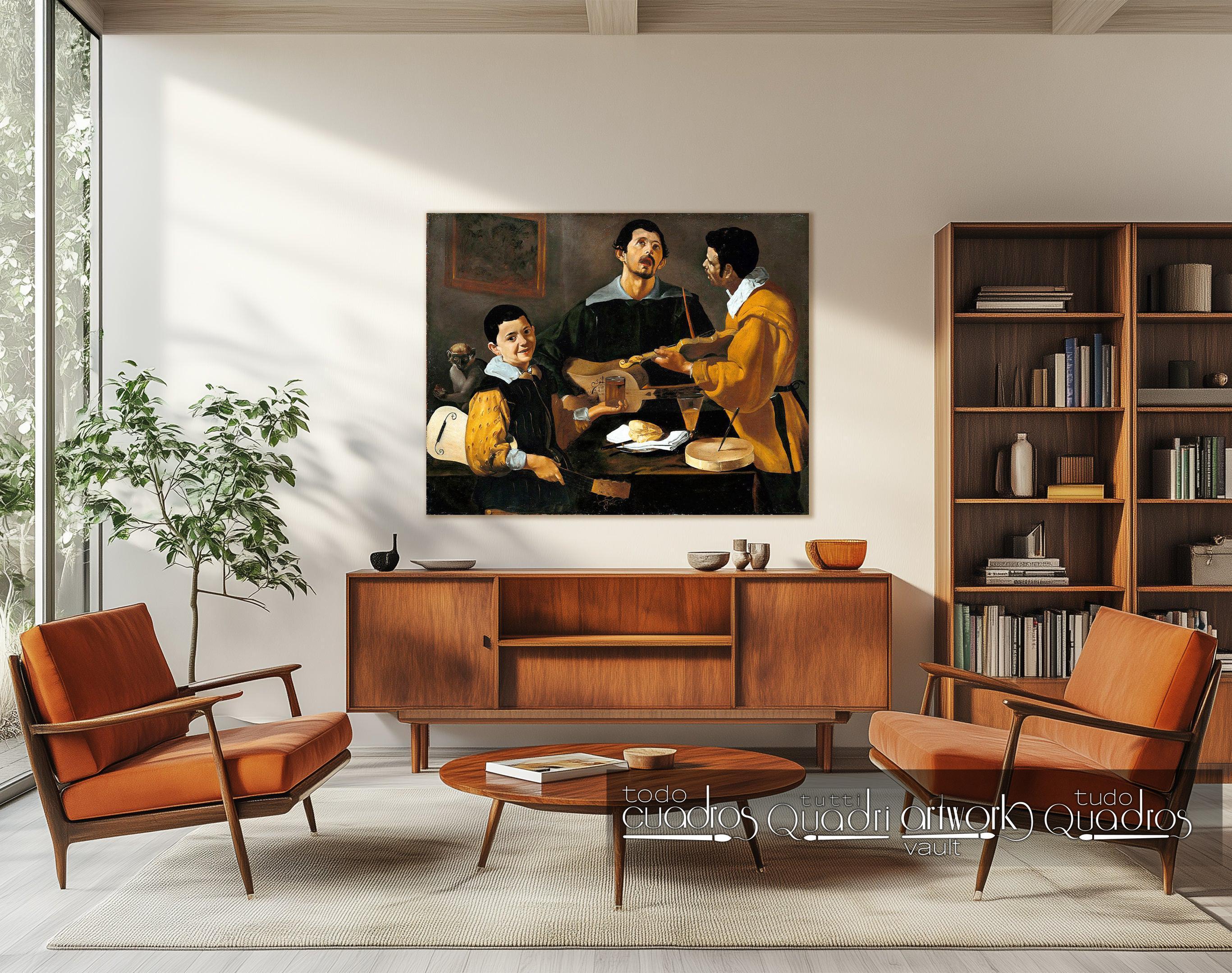 Tres músicos, Velázquez