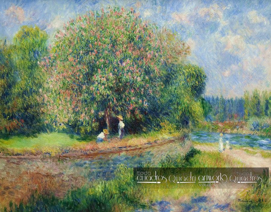 Castaño en flor, Renoir
