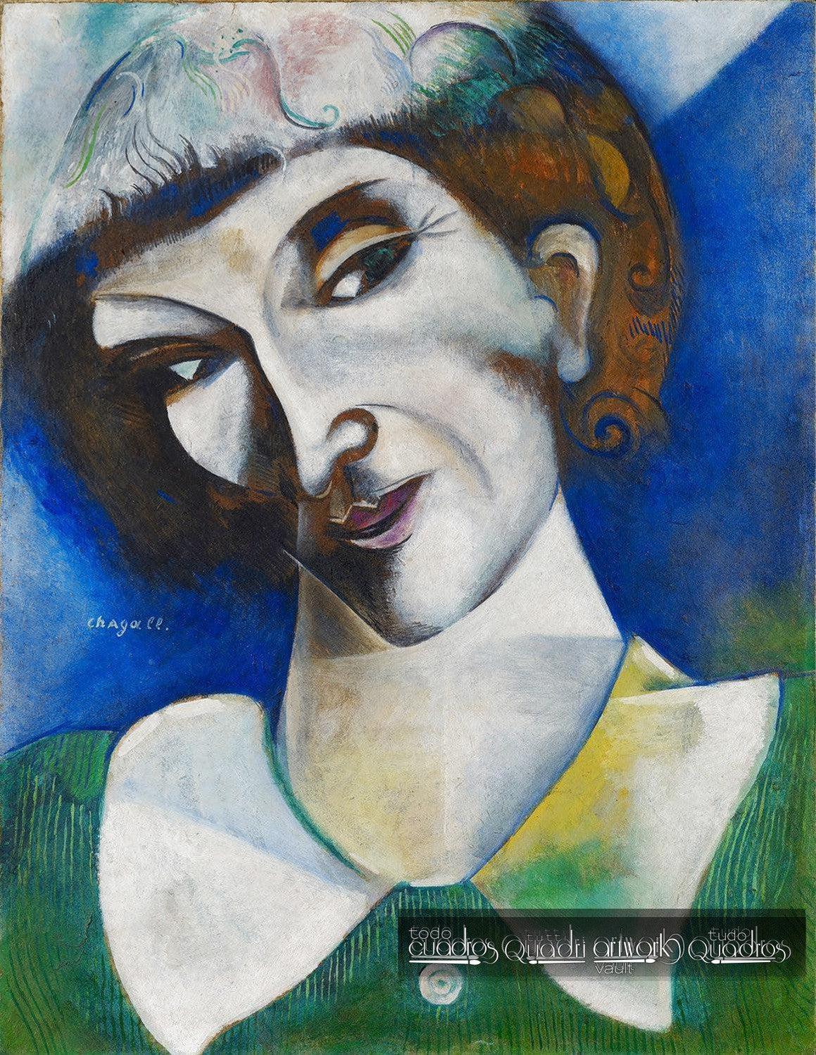 Autorretrato del artista, Chagall
