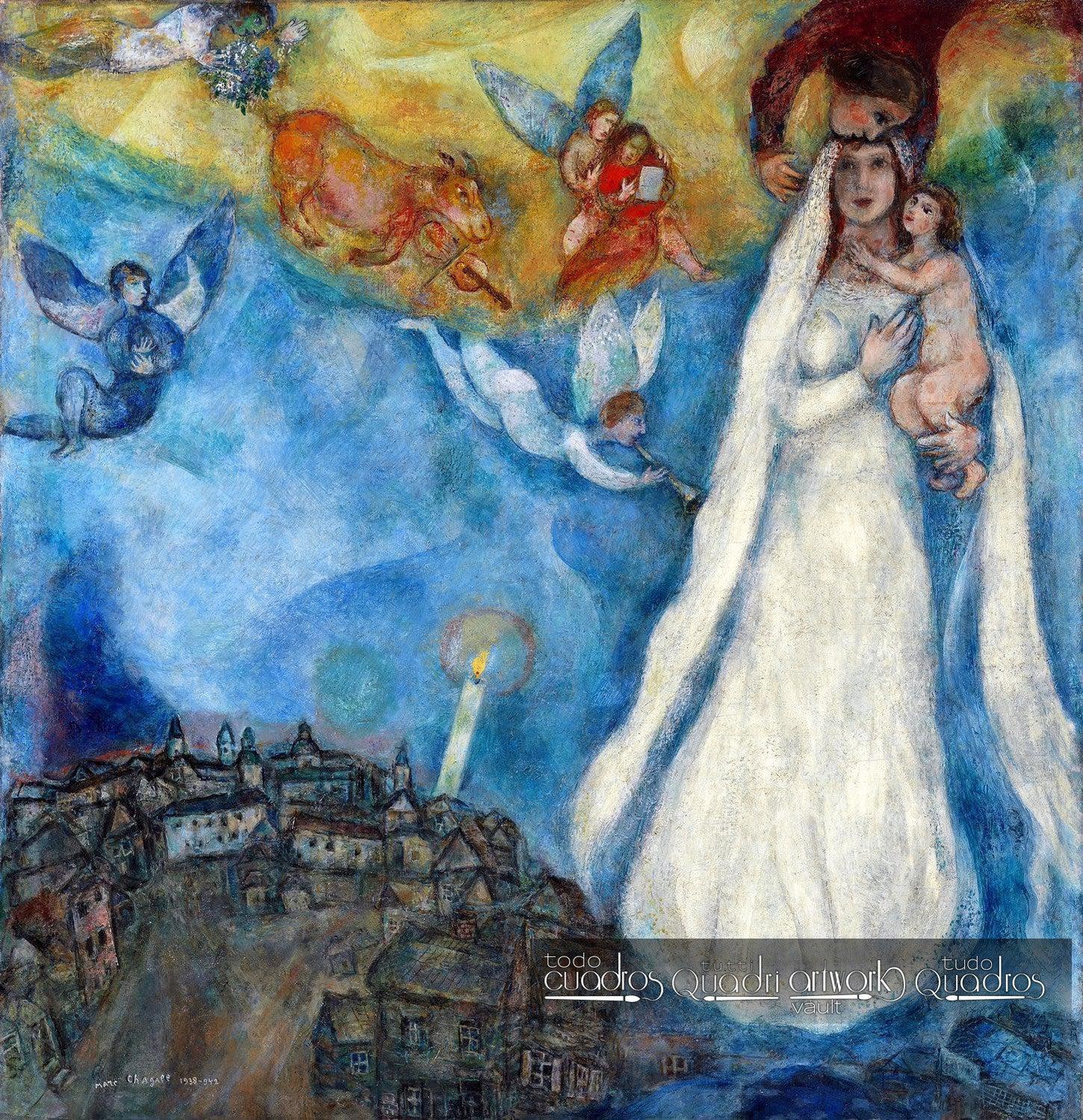La Virgen de la aldea, Chagall