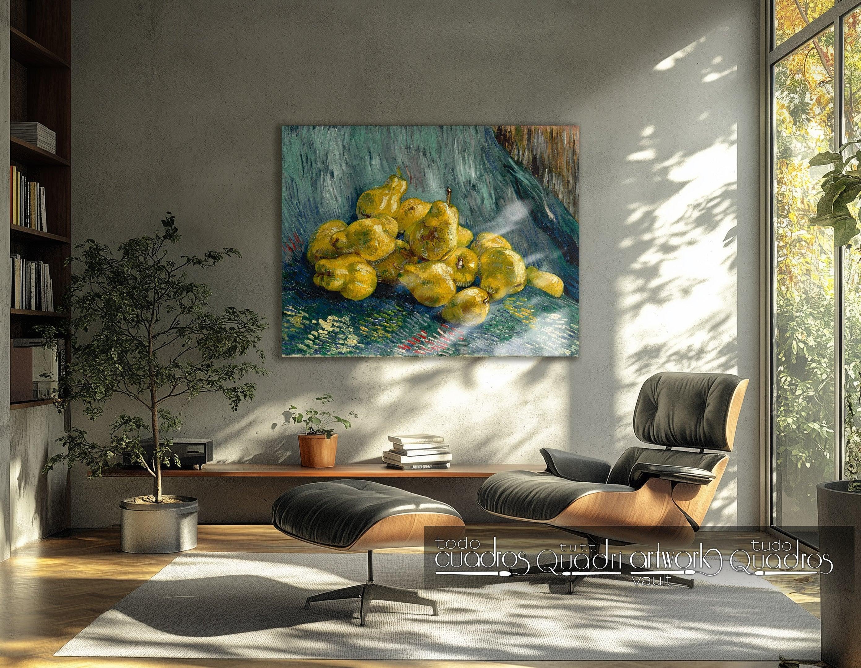 Bodegón con membrillos, Van Gogh