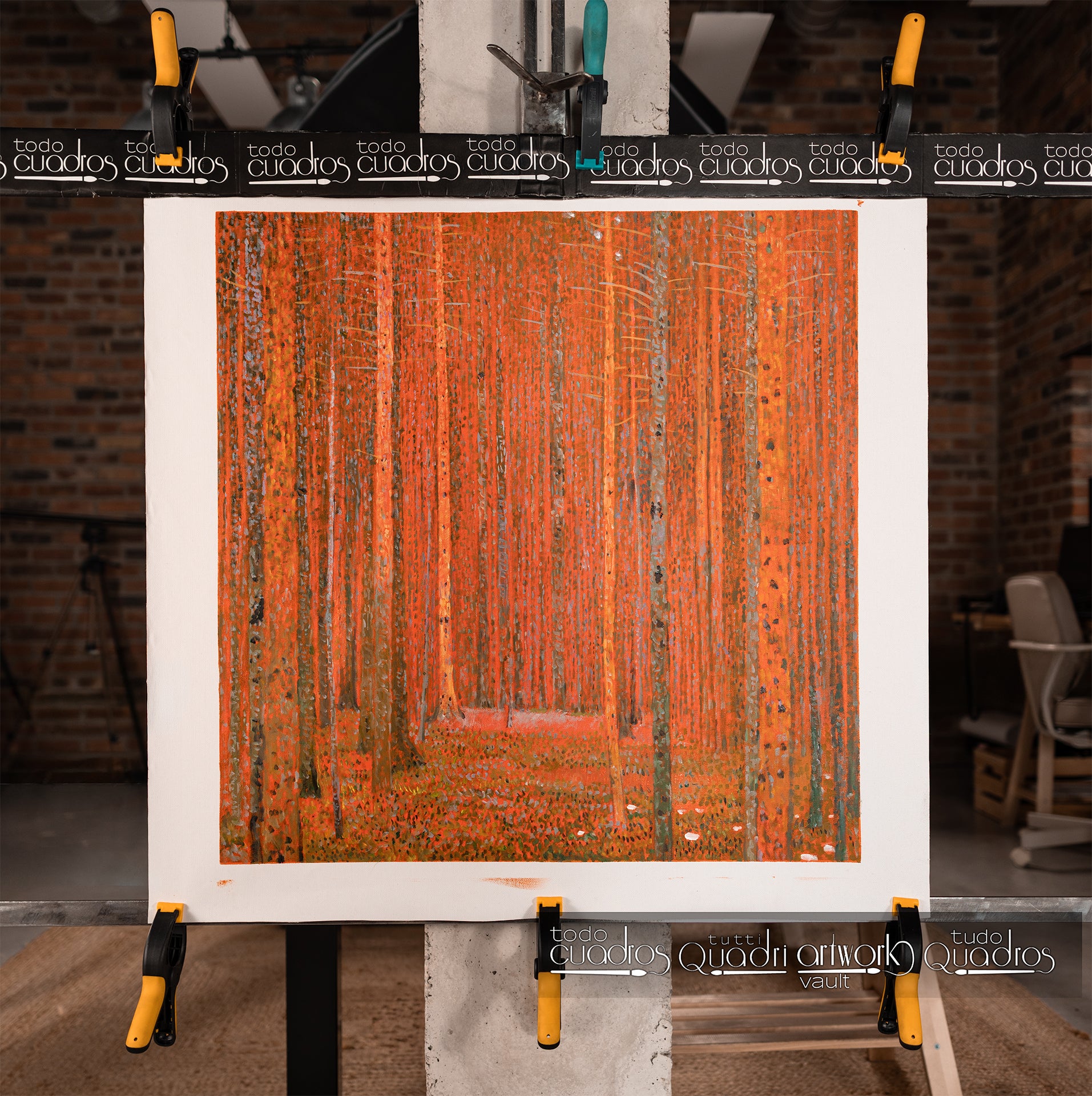 Bosque de pinos, Klimt