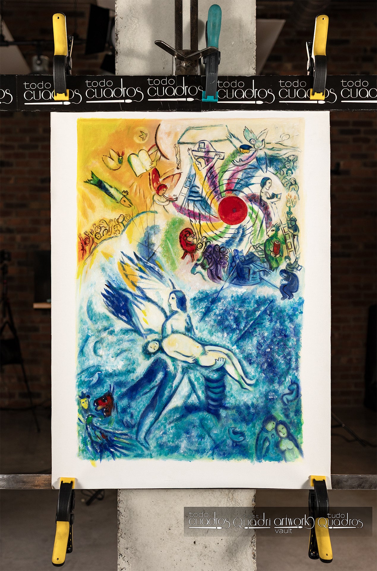 La creación del hombre, Chagall