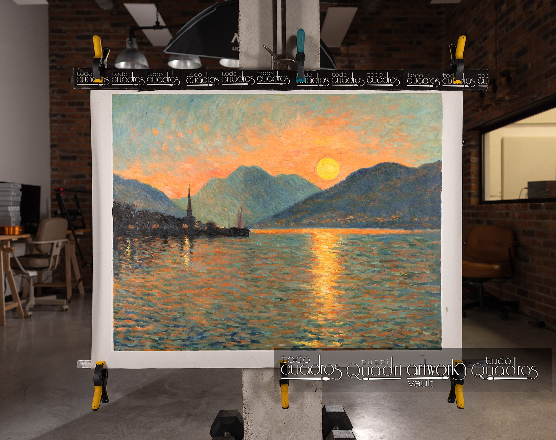 Crepúsculo eterno, estilo Monet