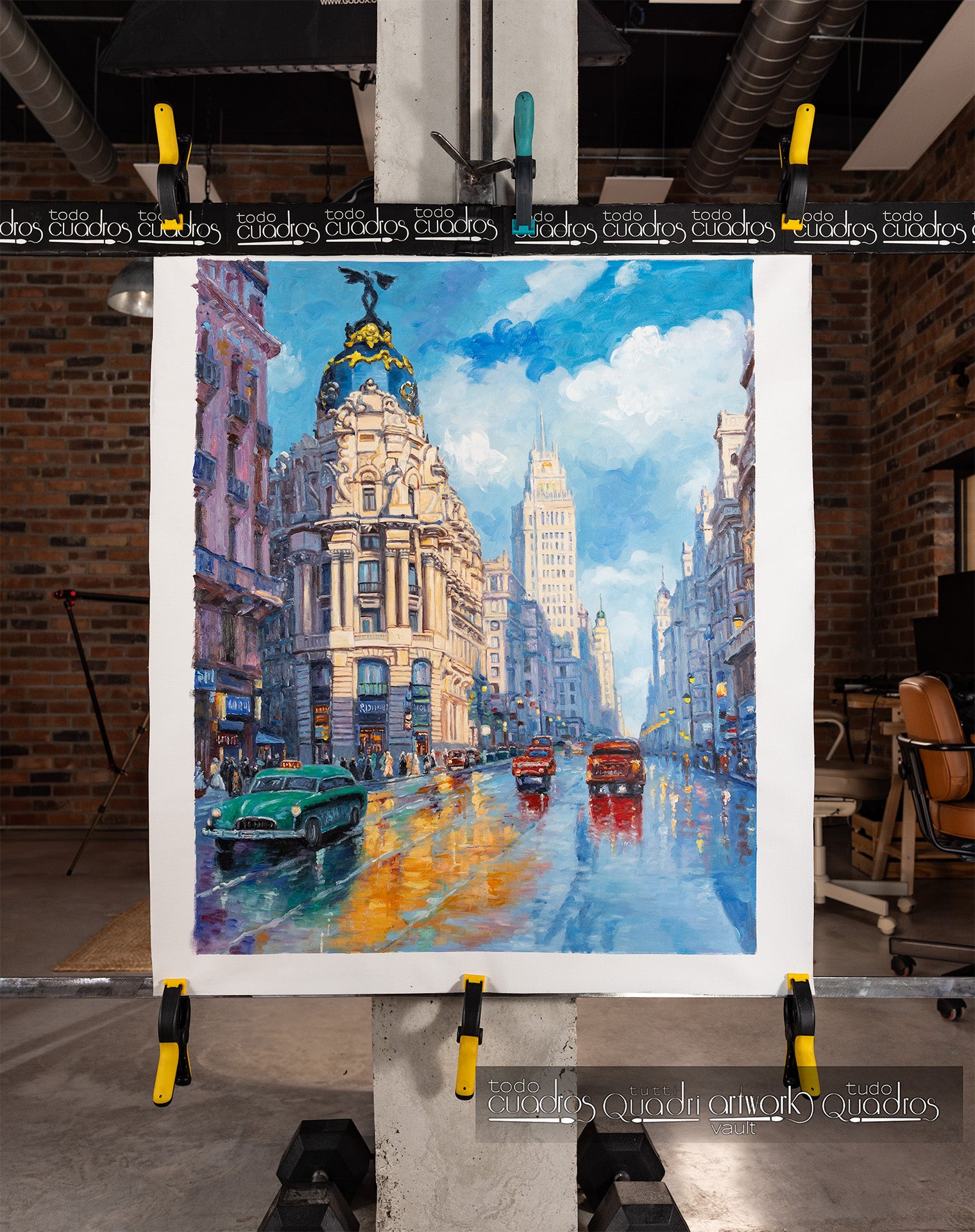 Madrid en movimiento, estilo Monet