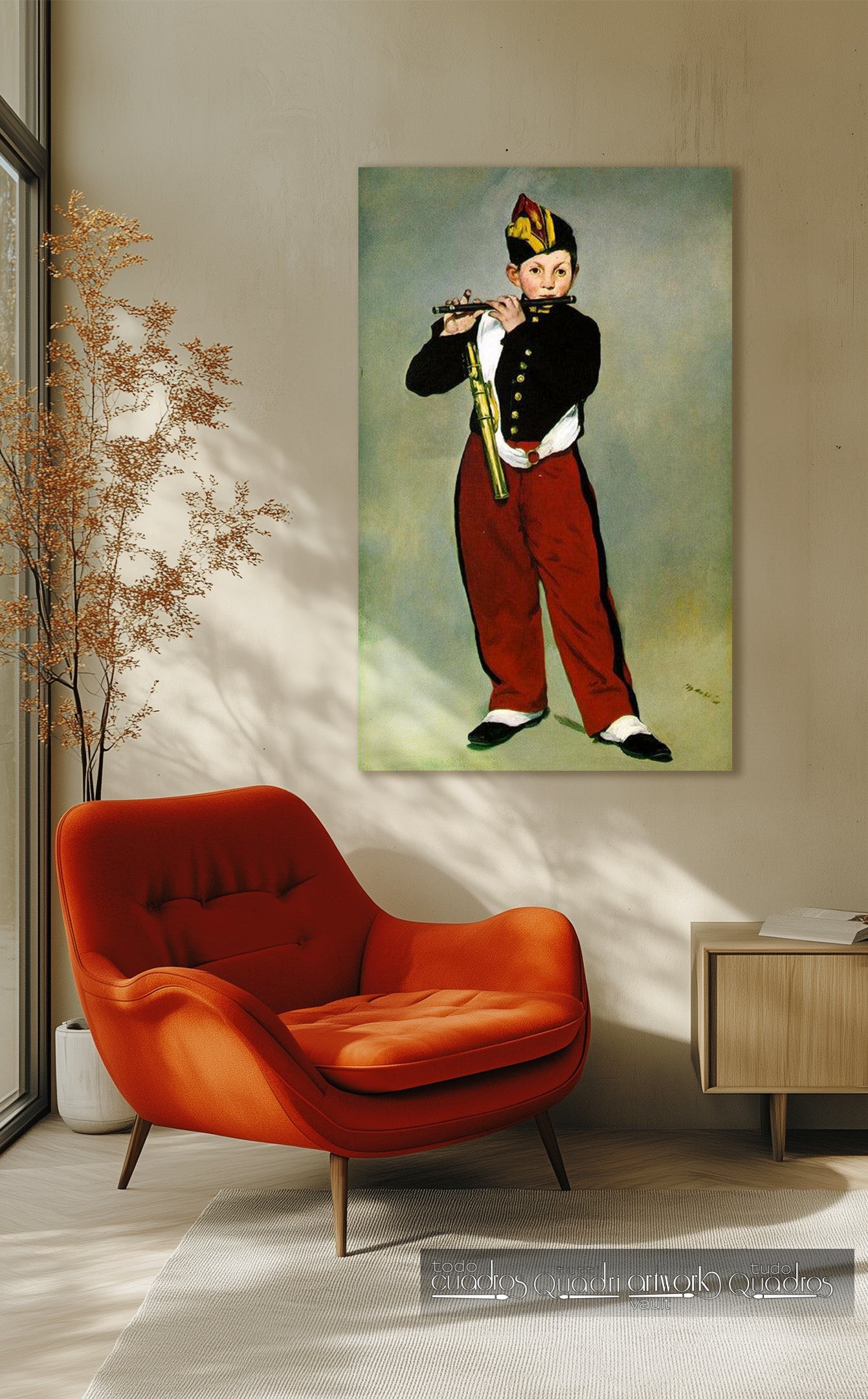 El pífano, Manet