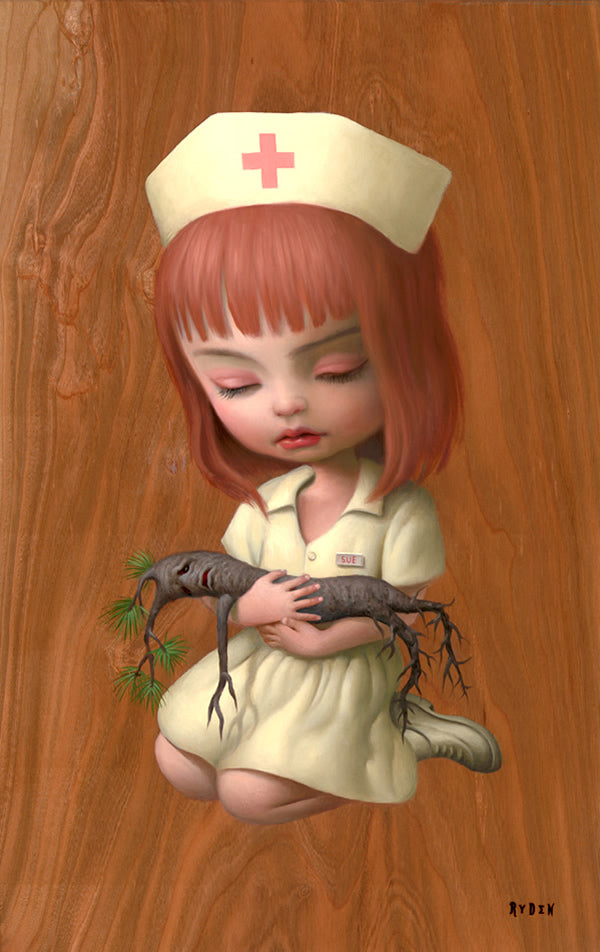 Pintura sobre madera.