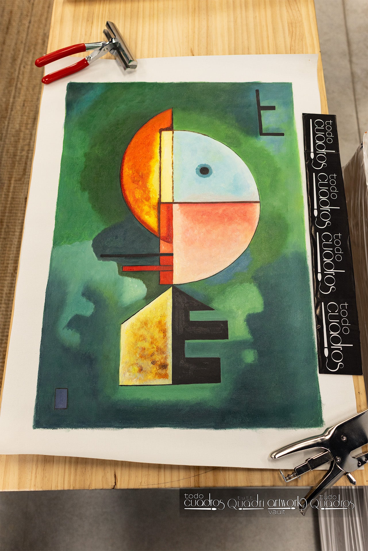 Hacia arriba, Kandinsky