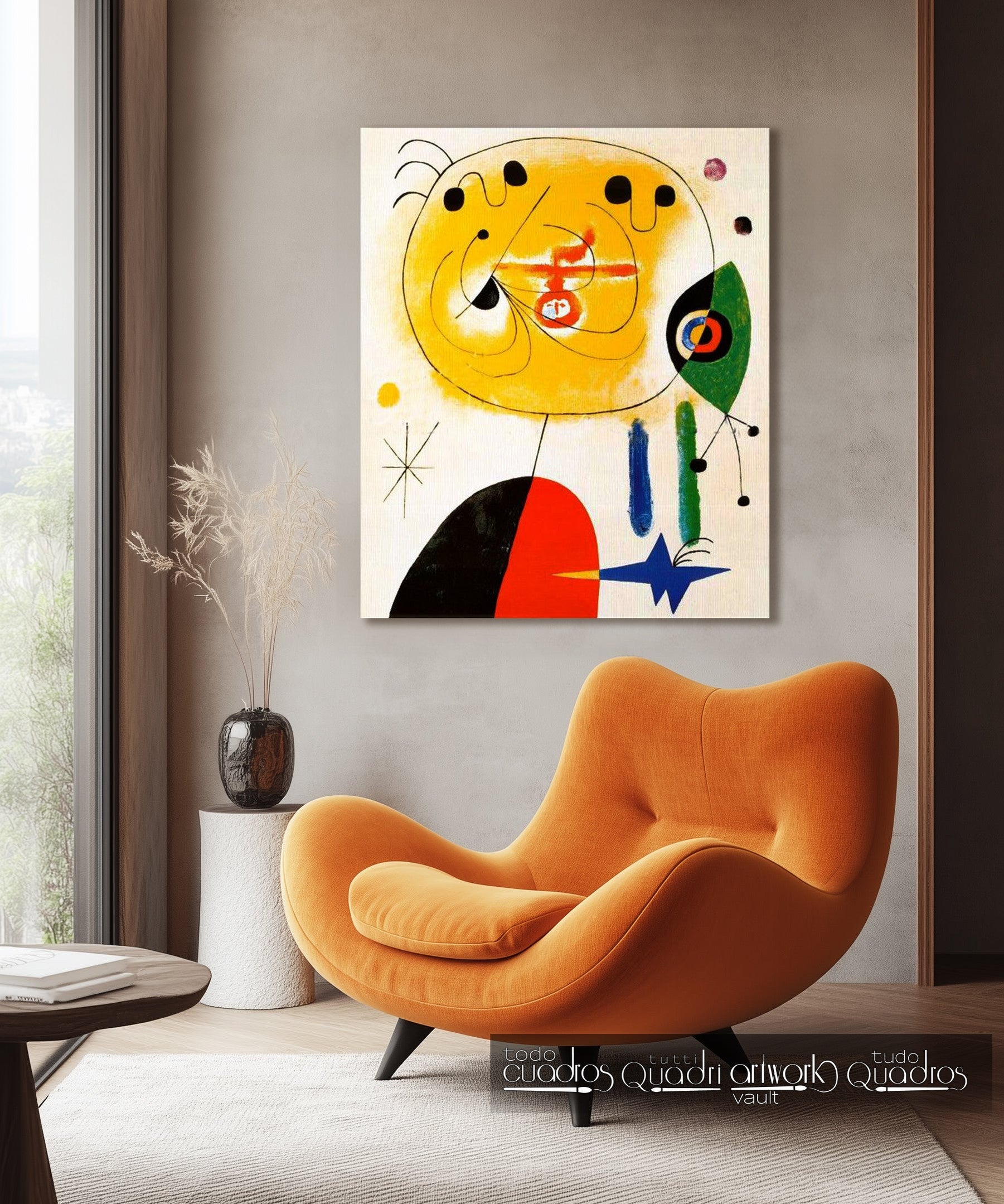 El pelo de estrella, Miró
