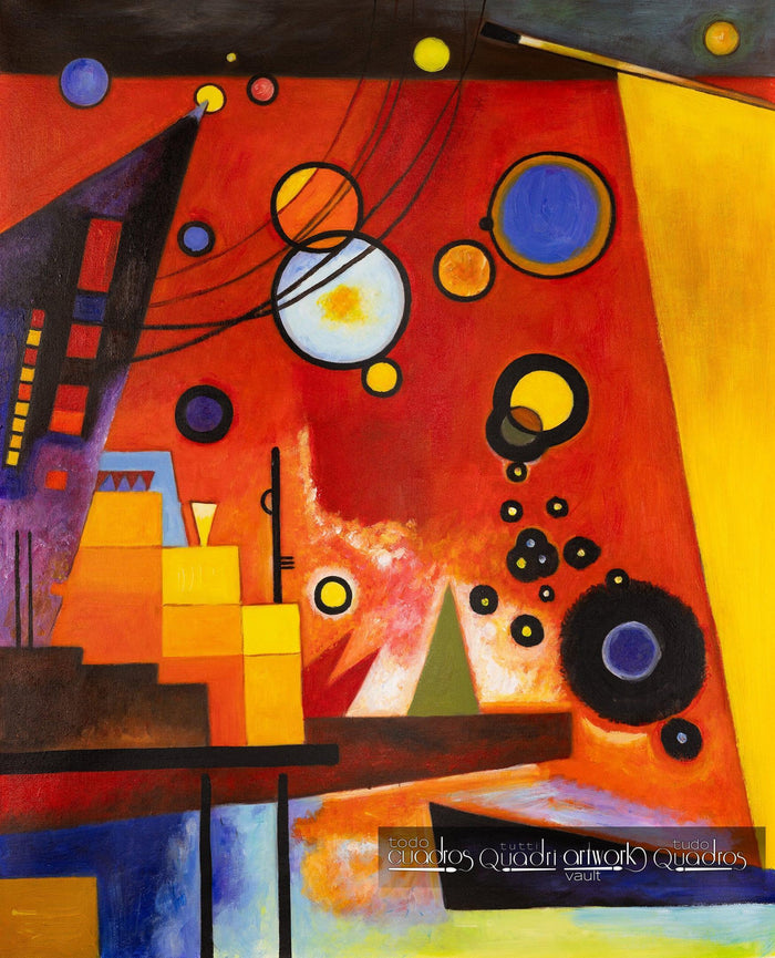 Rojo pesado, Kandinsky
