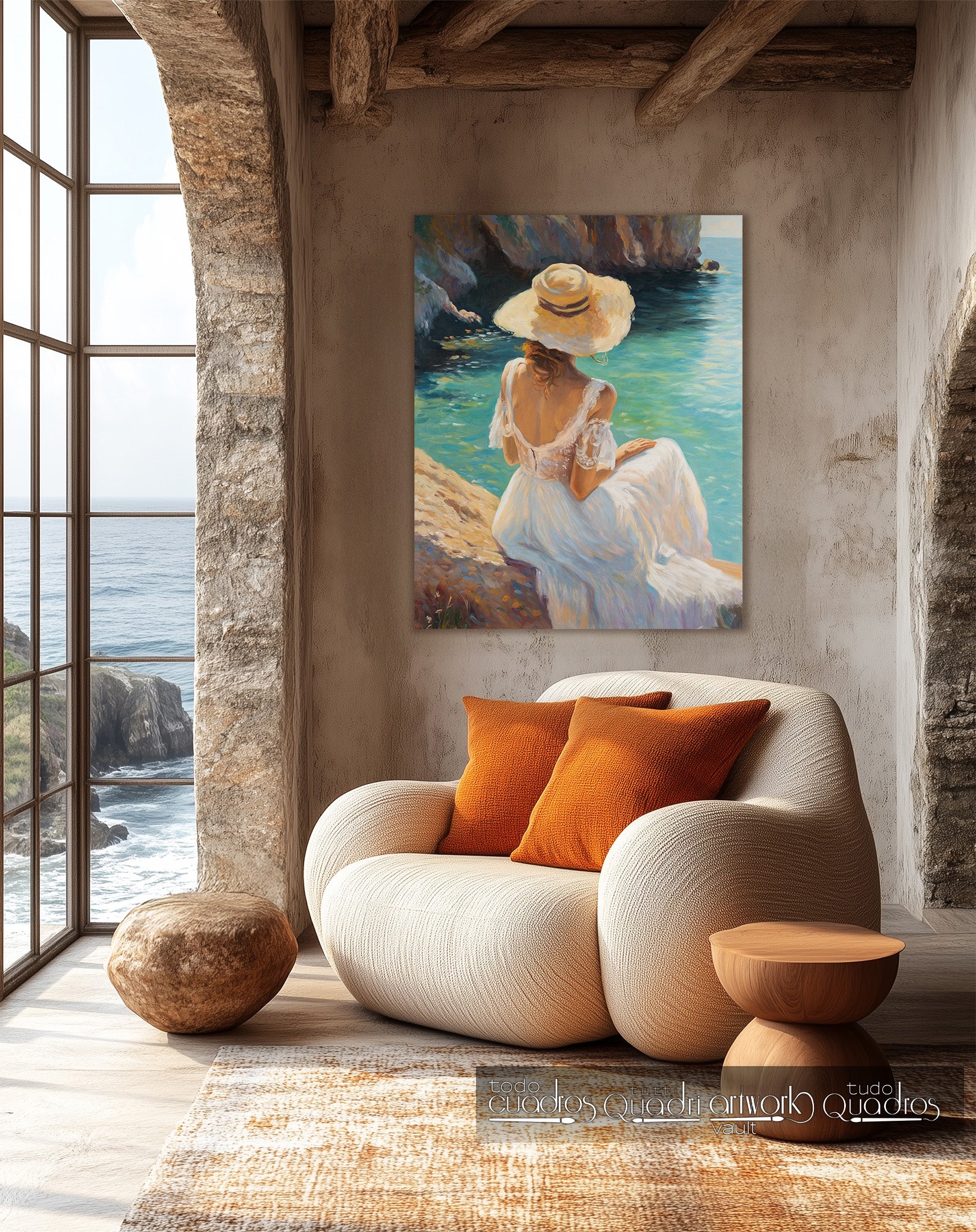 Brisa de encaje, estilo Sorolla