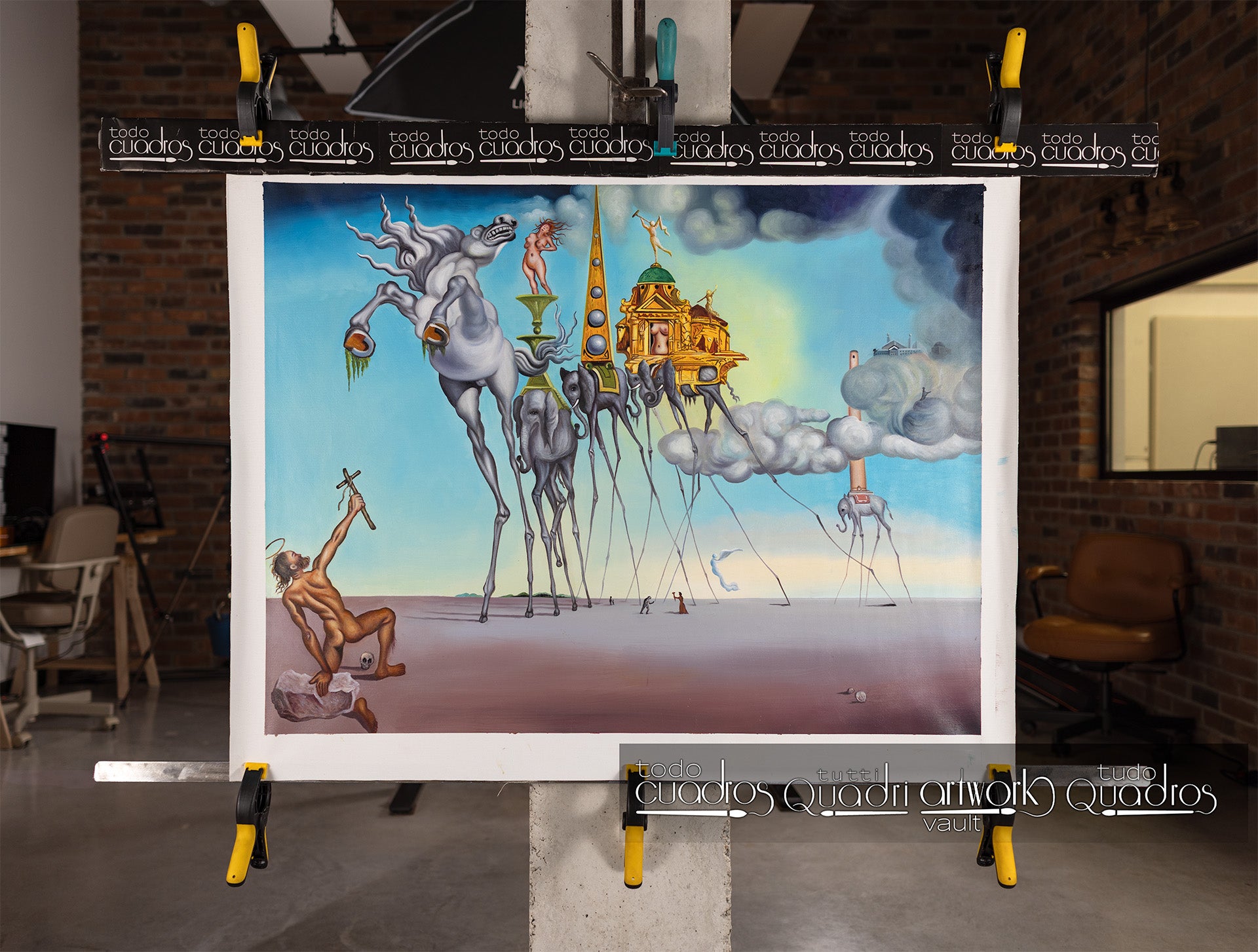 La tentación de San Antonio, Dalí