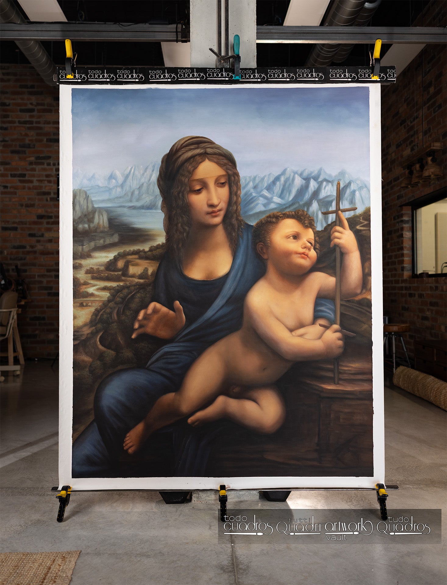 Virgen del huso, Leonardo da Vinci