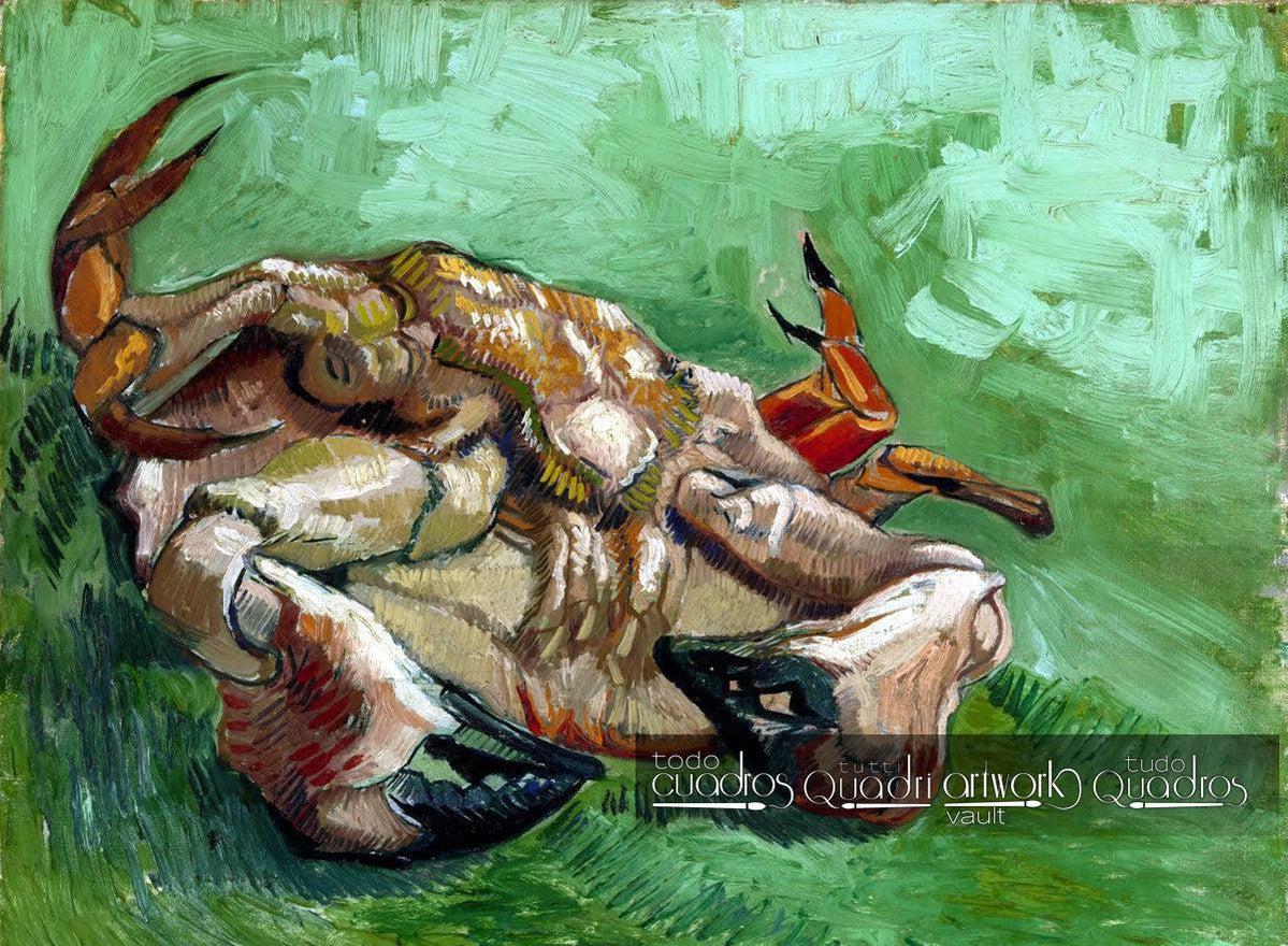 Un cangrejo de espaldas, Van Gogh