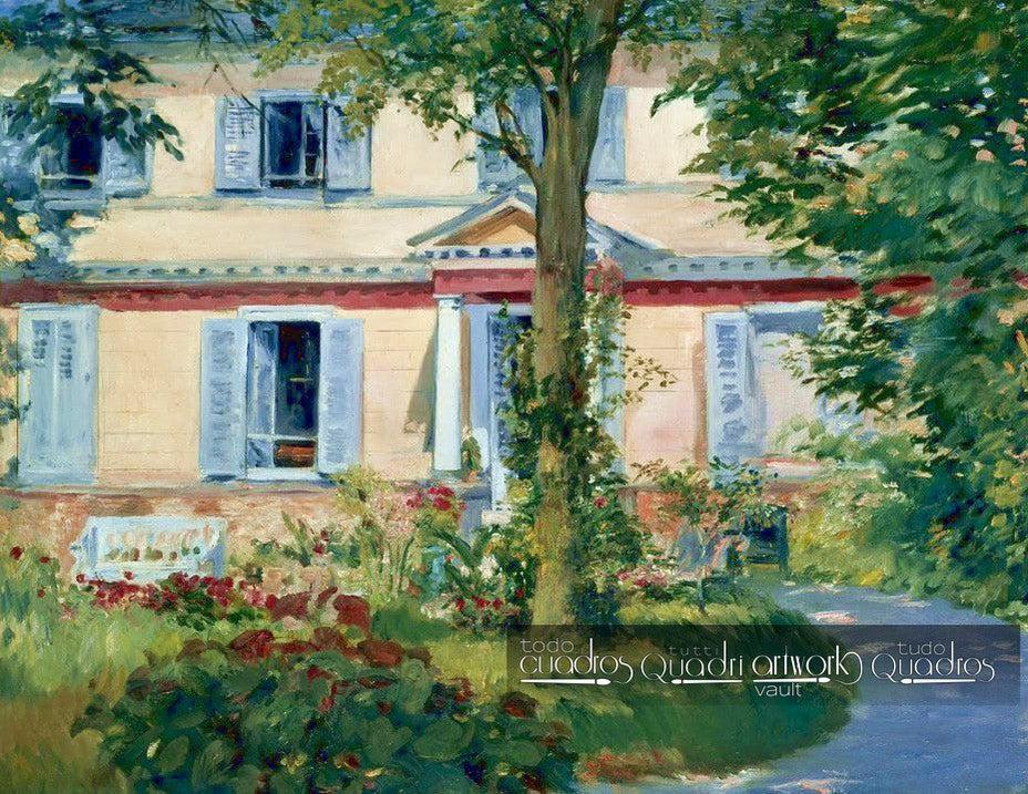 Casa en Rueil, Manet