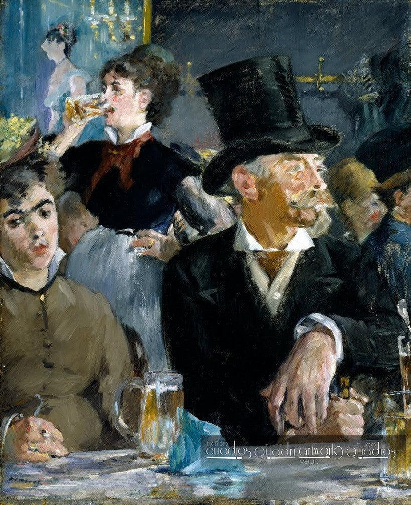 En el café, Manet