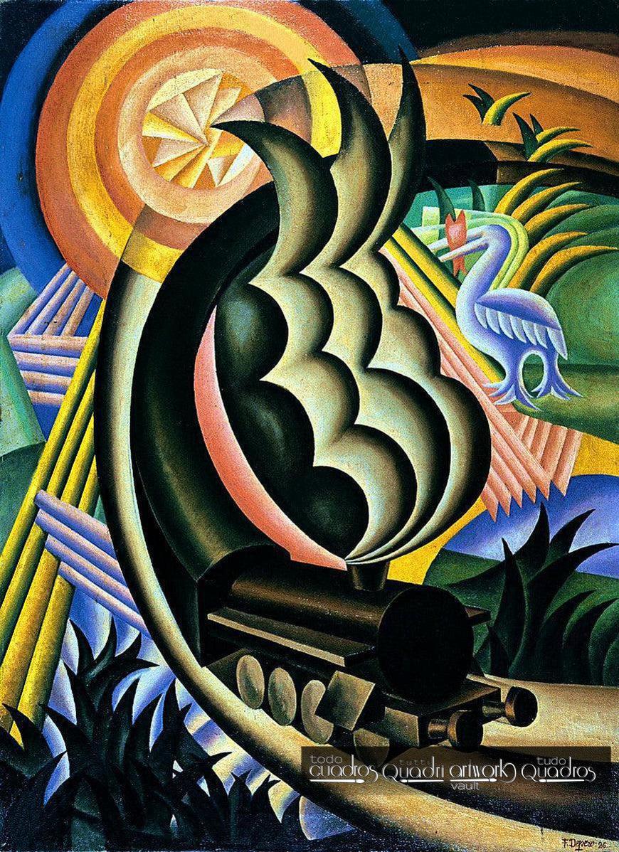 El tren, Depero