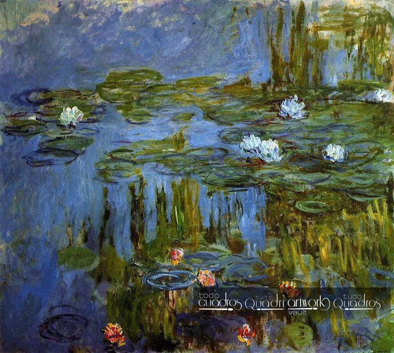 Lilas de agua, Monet