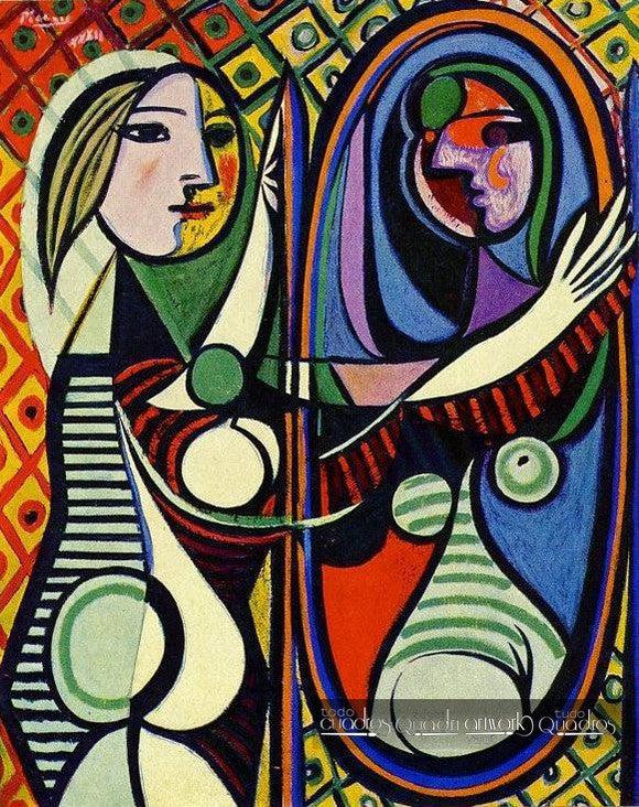 Niña ante el espejo, Picasso