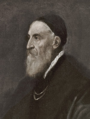 Autorretrato de Tiziano Vecellio.