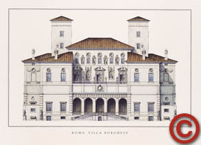 Edificio estilo romano italiano.