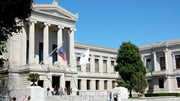 Fachada en el edificio del Museo de Bellas Artes (Boston)