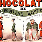 Marca antigua de chocolate.