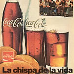 Clásico poster de Coca Cola.