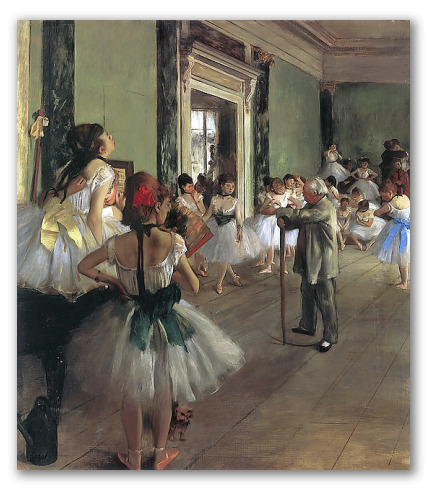 "La clase de danza" Degas en el Museo de Orsay