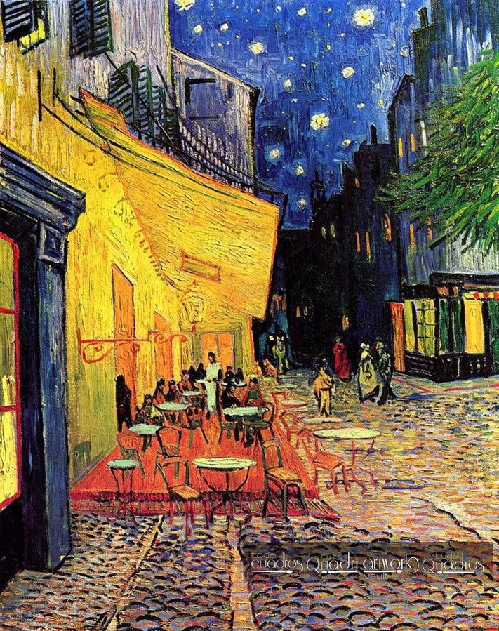 Quot Terraza De Caf 233 Por La Noche Quot De Van Gogh Cuadro Famoso