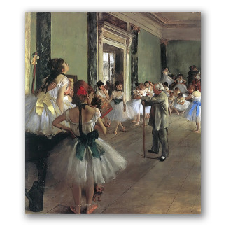 La clase de danza (en Museo de Orsay)