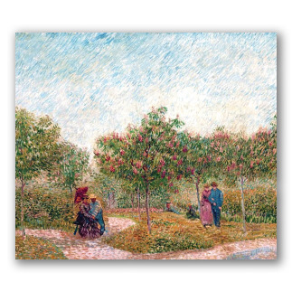 Jardín de Montmartre - Van Gogh